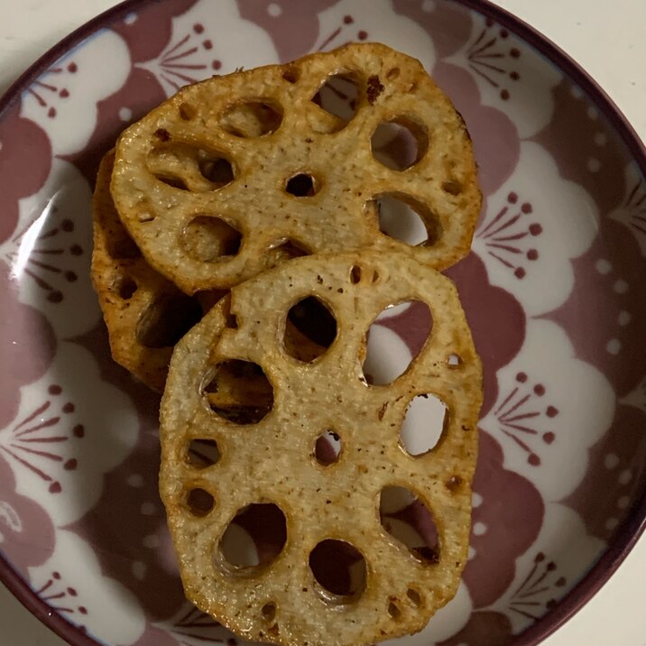 付け合わせやお弁当に♪蓮根の素揚げ